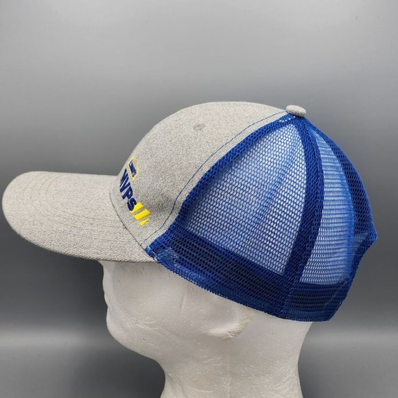 Lowe’s MVPs Gray Blue Mesh SnapBack Hat Cap New - Picture 2 of 7